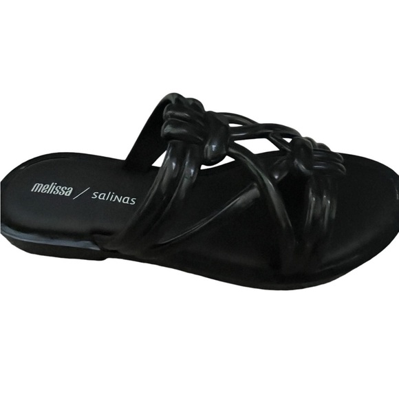 MINI MELISSA + SALINAS Black Wave Slide - Picture 1 of 3